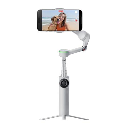 Insta360 Insta360 Flow 2 Pro Grey - Foldable AI Phone Gimbal, Track in — Our recommended pick for most buyers