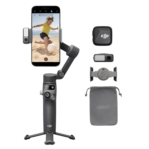 DJI DJI Osmo Mobile 7P + Mic Mini TX (Infinity Black), Gimbal Stabiliz — Key features at a glance
