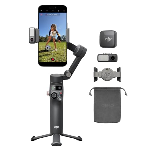DJI DJI Osmo Mobile 8 + Mic Mini Transmitter (Infinity Black) — Controls and everyday operation