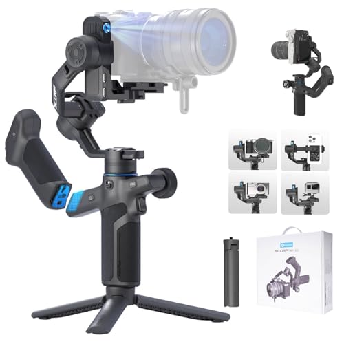FeiyuTech FeiyuTech SCORP Mini-3-Pro Gimbal Stabilizer for Camera Mirr — Our recommended pick for most buyers