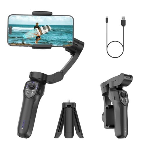 COMITOK COMITOK L7C Pro, Gimbal stabilizer for iPhone, Phone Stabilize — Controls and everyday operation