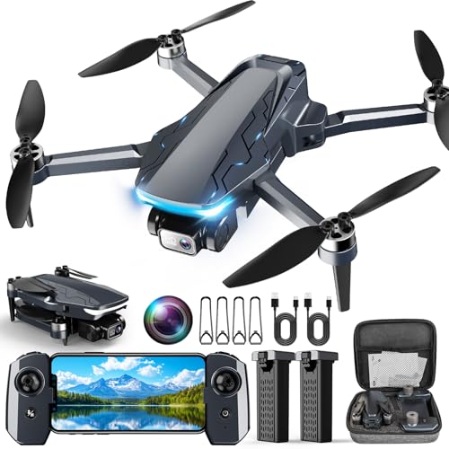 Scrubuz GPS Drone with Camera, 2K HD Drones for Adults, Foldable FPV D — Build quality and design details up close