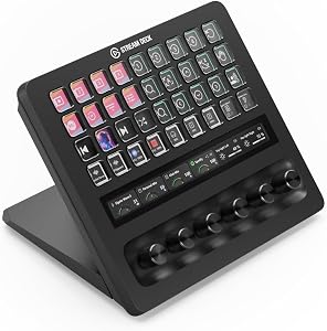 Elgato Stream Deck + XL – Customizable Control Platform with Macro Keys – Multifunction Di