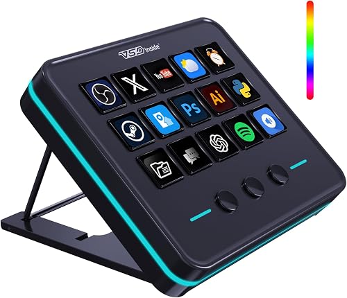 VSDINSIDE Macro Keypad, Stream Controller Deck Gaming Streaming Shortc — Our recommended configuration for best results
