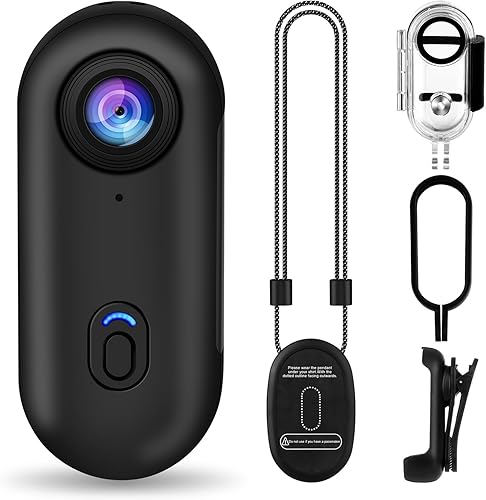i3 4K Thumb Action Camera, Tiny Size, Mount Anywhere, Small Body Camer — Build quality and design details up close
