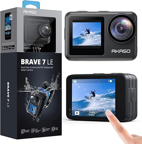 AKASO Brave 7 LE 4K30FPS 20MP WiFi Action Camera with Touch Screen EIS — Final verdict and top picks lineup