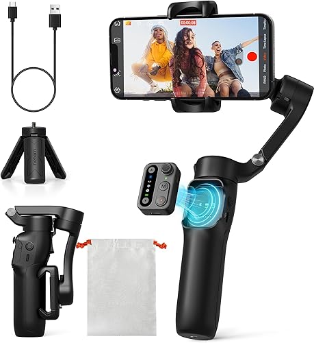 hohem iSteady X3 SE Gimbal Stabilizer for iPhone, Phone Stabilizer wit — Design and materials in detail