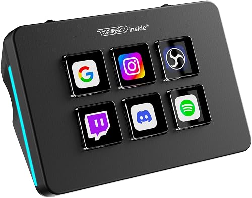 VSDinside Mini Stream Controller Deck, Gaming Streaming Macro Pad Keyp — Real-world performance testing in action