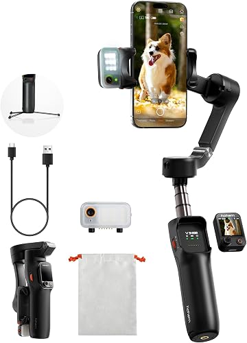 hohem iSteady V3 Ultra Gimbal Stabilizer for iPhone, Phone Gimbal with — Real-world performance testing in action