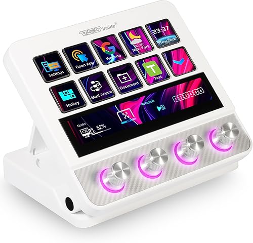 VSDINSIDE Macro Pad, Streaming Deck Stream Controller Soundboard Keypa — Side-by-side comparison of top picks in this category