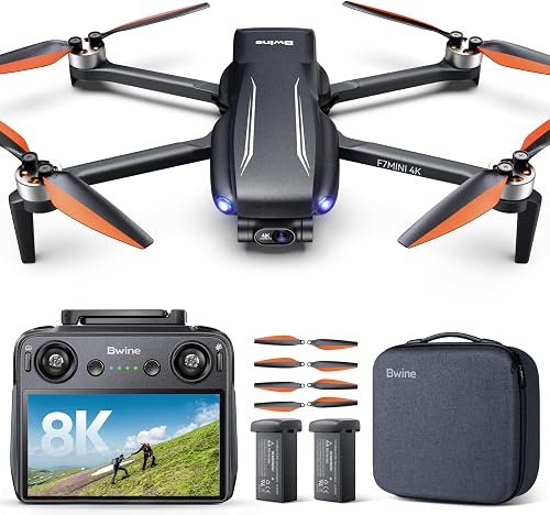 Bwine F7MINI 4K(RC3) Drones with Camera for Adults, 8K Photo 4K Video, — Build quality and design details up close