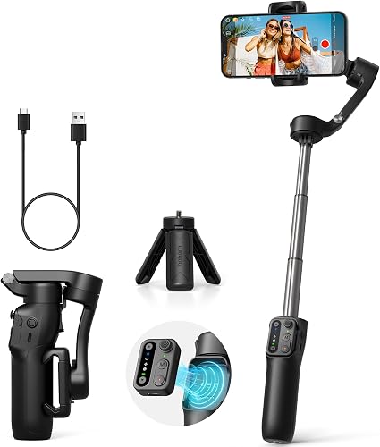 hohem iSteady X3 SE Plus Gimbal Stabilizer for iPhone, 3-Axis Phone Gi — Our recommended configuration for best results